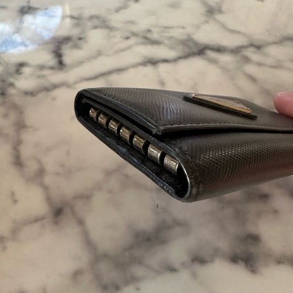 Prada Saffiano Leather Key Ring Holder - Picture 4 of 8